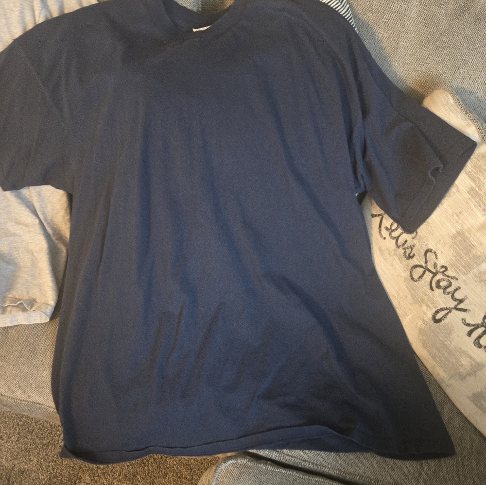 Men's PRO CLUB Navy Blue T-Shirt